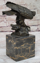 Art Deco Vienna Bronze Falcon American Eagle Bronze Sculpture Statue