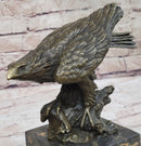 Art Deco Vienna Bronze Falcon American Eagle Bronze Sculpture Statue