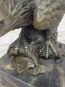 Art Deco Vienna Bronze Falcon American Eagle Bronze Sculpture Statue