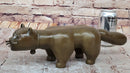 Handcrafted Large Botero Cat Gato Feline Animal Bronze Sculpture Figurine Figure