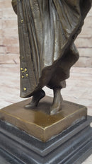 Demetre Chiparus Art Deco Bronze Sculpture Female Dancer Guilded Age Fashion