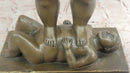 Fernando Botero Plump Family Bronze Figurine Statue Marble Base Figurine Modern 17" x 9.5"