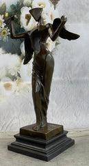 Tribute to Dali Heavenly Abstract Modern Art Angel Bronze Figurine Sculpture Art