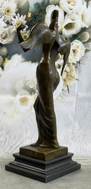 Tribute to Dali Heavenly Abstract Modern Art Angel Bronze Figurine Sculpture Art