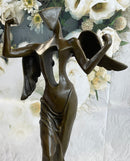Tribute to Dali Heavenly Abstract Modern Art Angel Bronze Figurine Sculpture Art