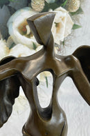 Tribute to Dali Heavenly Abstract Modern Art Angel Bronze Figurine Sculpture Art