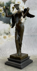 Tribute to Dali Heavenly Abstract Modern Art Angel Bronze Figurine Sculpture Art