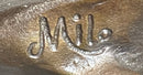 Signed Original Milo American Eagle On A Tree Branch Marble Bronze Sculpture Art
