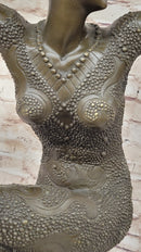 Hot Cast Bronze Chiparus Art Deco Starfish Dancer Girl on Marble Base