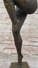 Hot Cast Bronze Chiparus Art Deco Starfish Dancer Girl on Marble Base