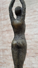 Signed Bronze Art Nouveau Deco Chiparus Statue Figurine Sculpture Art Figure