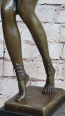 Phoenician Dancer Art Deco Bronze Statue Sculpture after D.H. Chiparus 19" x 14"