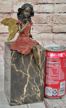 Hand Made Original Milo Fairy Angel Genuine Bronze Sculpture
