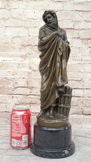 Signed Ed Zegut Jesus of Nazareth Christ Christian Religious Bronze Sculpture Sale