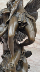 Denys Puech & Barbedienne - La Sirene - Bronze Sculpture of Angel & Ephebus