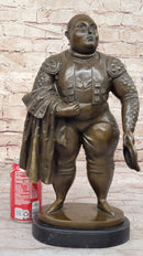 Spanish Matador Bullfighter Bronze Sculpture Statue Figure by Fernando Botero