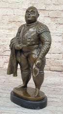 Spanish Matador Bullfighter Bronze Sculpture Statue Figure by Fernando Botero