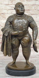 Spanish Matador Bullfighter Bronze Sculpture Statue Figure by Fernando Botero