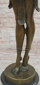 Illusion of Virtue Art Deco Bronze Sculpture Statue by Demetre Chiparus
