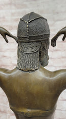 Illusion of Virtue Art Deco Bronze Sculpture Statue by Demetre Chiparus
