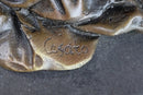 Sleeping Fairy Winged Angel Girl Bronze Statue Sculpture Signed Original Art