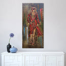Fashion Icon Model Girl 3D Mixed Media Wall Art Hanging Decor Painted Handmade