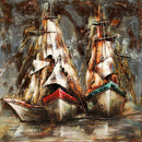 3-D Nautical Home Decor Sailboat Centerpiece Ship Decor Wall Decoration