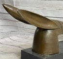 Donkey Head Bronze Metal Bust Sculpture on Marble Base after Pablo Picasso