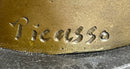 Donkey Head Bronze Metal Bust Sculpture on Marble Base after Pablo Picasso