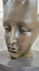 Signed Salvador Dali Gesture Hand Brown Patina 100% Solid Bronze Sculpture Gift