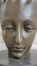 Signed Salvador Dali Gesture Hand Brown Patina 100% Solid Bronze Sculpture Gift