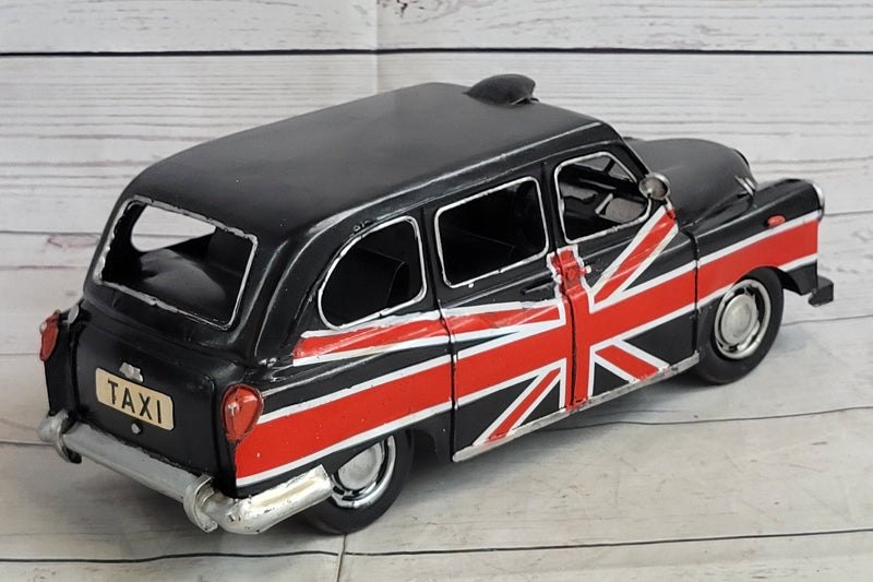 1966 Black Austin Taxi Decoration 1:12 Scale Model Car Automobile Artwork Decor