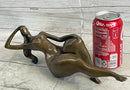 Signed Original Abstract Modern Art Botero Style Figurine Hot Cast Home Decor