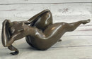 Signed Original Abstract Modern Art Botero Style Figurine Hot Cast Home Decor