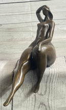 Signed Original Abstract Modern Art Botero Style Figurine Hot Cast Home Decor
