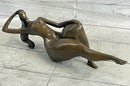 Signed Original Abstract Modern Art Botero Style Figurine Hot Cast Home Decor