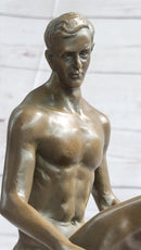 Standing Doggystyle Erotic Nude Bronze Sexual Sculpture Statue by J. Mavchi