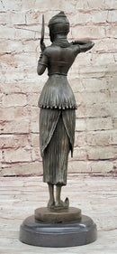Middle Eastern Arabian Princess Bronze Sculpture Statue Figure Art Deco Chiparus