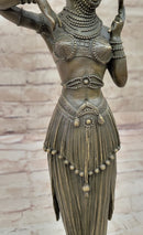 Middle Eastern Arabian Princess Bronze Sculpture Statue Figure Art Deco Chiparus