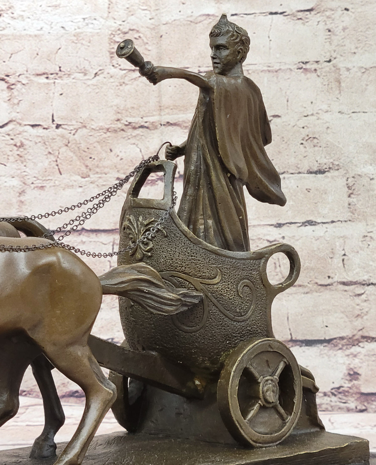 彫刻・オブジェ Roman chariot Amazon.com: LQX Statue Chariot Statue Sculpture, Roman Chariot