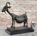 Pablo Picasso She Goat (1952) Bronze Statue Sculpture Replica Figure Marble Base