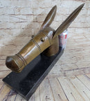 Pablo Picasso Donkey Bronze Statue Sculpture Figure on Marble Base 10" x 18"