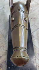 Pablo Picasso Donkey Bronze Statue Sculpture Figure on Marble Base 10" x 18"