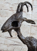 Pablo Picasso She Goat (1952) Bronze Statue Sculpture Replica Figure Marble Base 14.5"