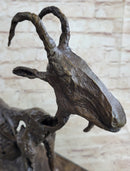 Pablo Picasso She Goat (1952) Bronze Statue Sculpture Replica Figure Marble Base 14.5"