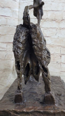 Pablo Picasso She Goat (1952) Bronze Statue Sculpture Replica Figure Marble Base 14.5"