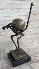 Picasso Ostrich Large Bird Abstract Surreal Cubism Modern Art Statue Sculpture Figure 18"x 10"