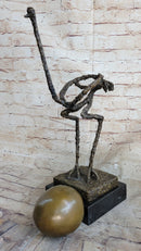 Picasso Ostrich Large Bird Abstract Surreal Cubism Modern Art Statue Sculpture Figure 18"x 10"