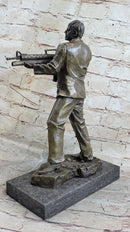Al Pacino Scarface Say Hello to my Little Friend Bronze Statue Sculpture Figure Signed Art 14" x 8"