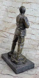 Al Pacino Scarface Say Hello to my Little Friend Bronze Statue Sculpture Figure Signed Art 14" x 8"